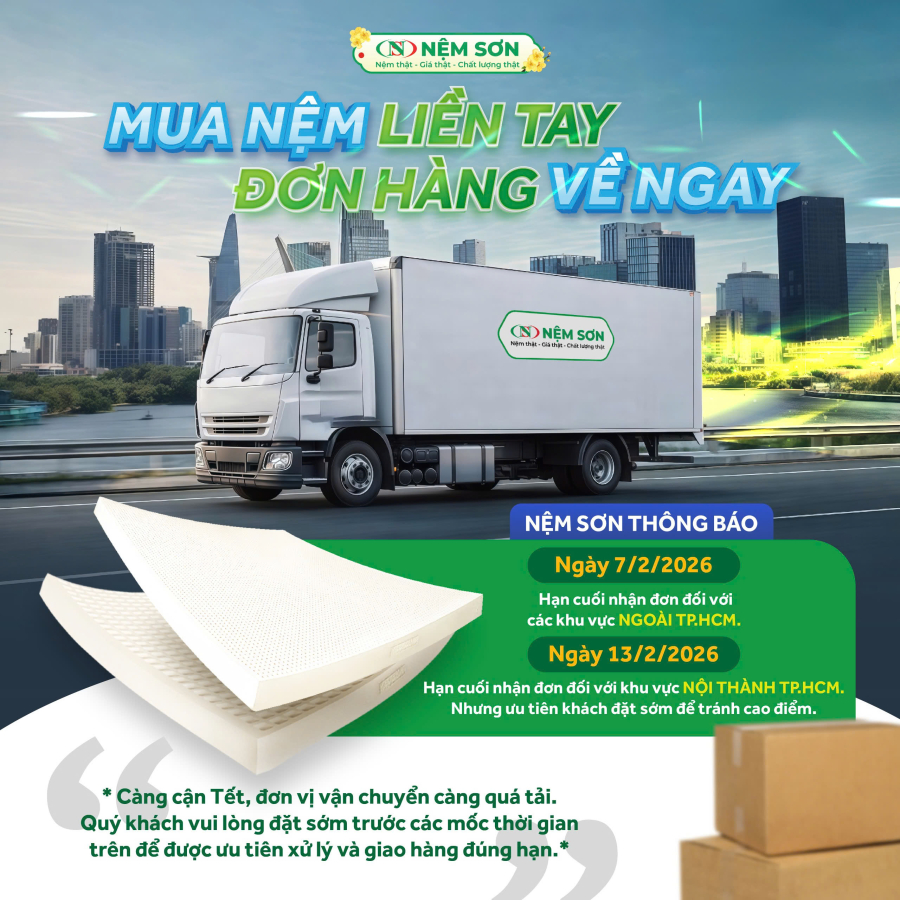 💥 MUA NỆM LIỀN TAY – ĐƠN HÀNG VỀ NGAY! 💥