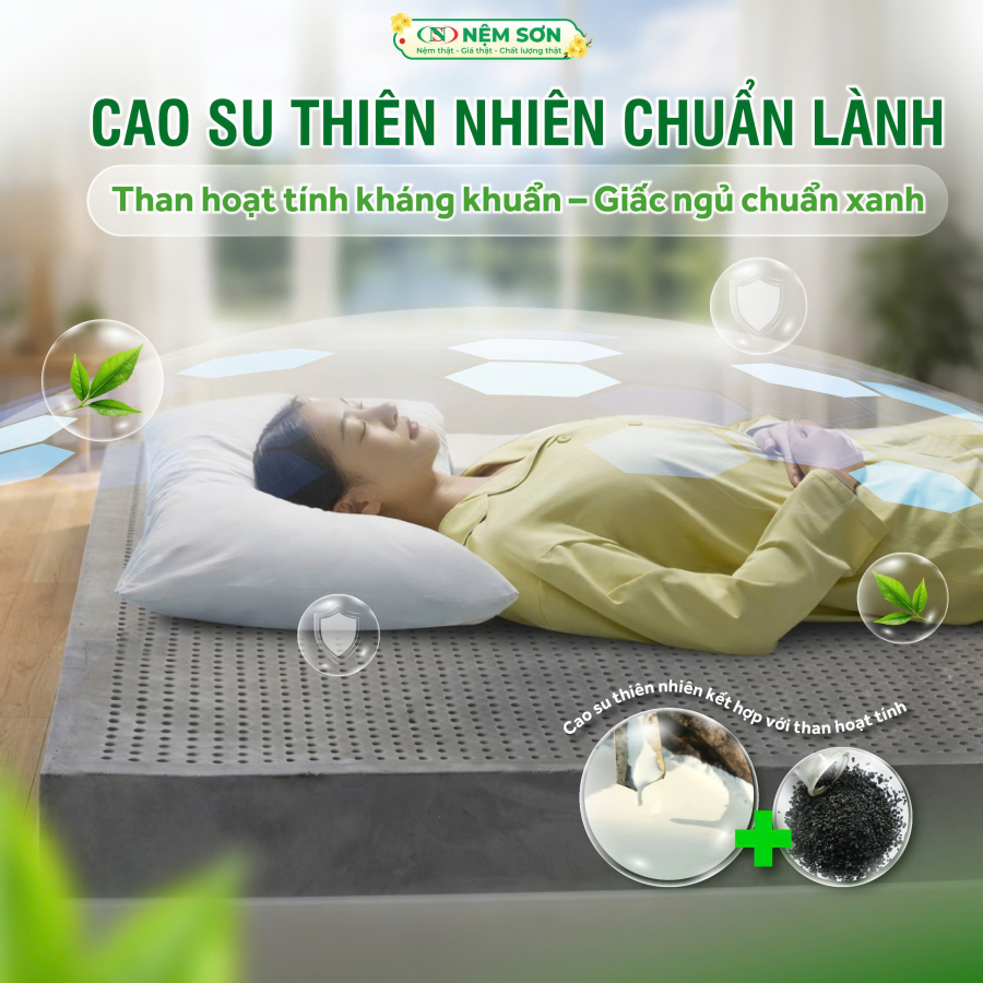 THAN HOẠT TÍNH KHÁNG KHUẨN – GIẤC NGỦ CHUẨN XANH CHO CẢ GIA ĐÌNH