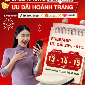SUPER SALE GIỮA THÁNG – SALE KHỦNG GIỮA THÁNG, ƯU ĐÃI HOÀNH TRÁNG TẠI NỆM SƠN