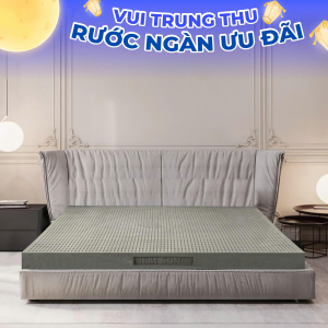 Nệm Cao Su Thiên Nhiên – Than Hoạt Tính - Dày 10cm