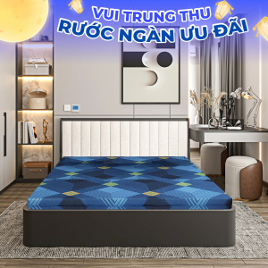Nệm bông ép cao cấp 5cm – nằm êm, mát lưng, không đau cột sống! Gấp gọn tiện lợi – giá tốt