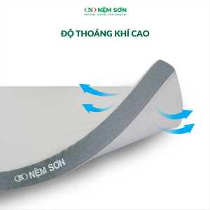 Nệm Cao Su Premium Nệm Sơn 15 cm - Lõi Foam Kết Hợp Cao Su Nguyên Khối Cao Cấp