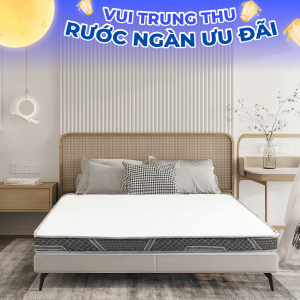 Nệm Đa Tầng 15cm – Độ bền vượt trội, thoáng khí, Êm ái khi nằm – Bảo hành 10 năm