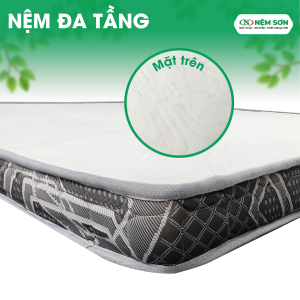 Nệm Đa Tầng 15cm – Độ bền vượt trội, thoáng khí, Êm ái khi nằm – Bảo hành 10 năm