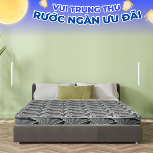 Nệm Foam Tổng Hợp 10cm – Êm ái cột sống, Vải valize thoáng khí – Bảo hành 10 năm
