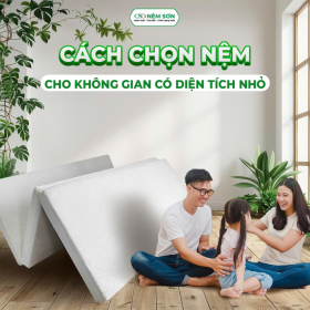 🛏️ PHÒNG NHỎ VẪN RỘNG RÃI – BÍ QUYẾT CHỌN NỆM CHUẨN CHO KHÔNG GIAN BÉ 🏡